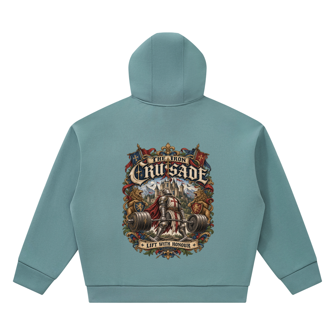 MEN. GYM Unisex Heavyweight Fleece Boxy Hoodie