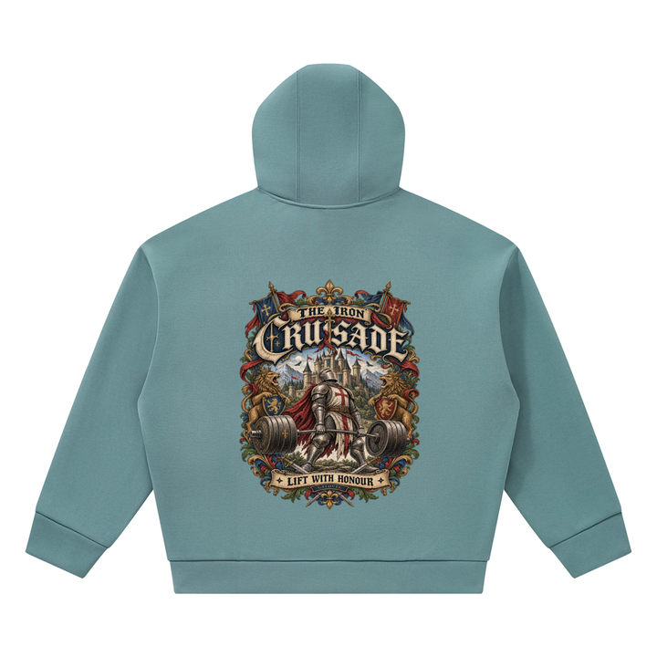 MEN. GYM Unisex Heavyweight Fleece Boxy Hoodie