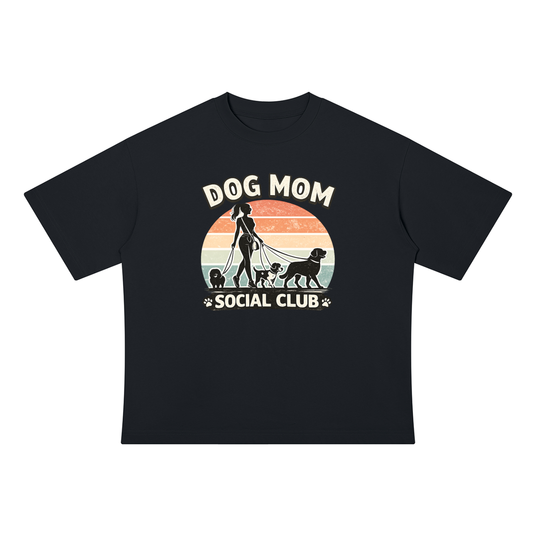 mom lover Drop Shoulder Cotton T-Shirt