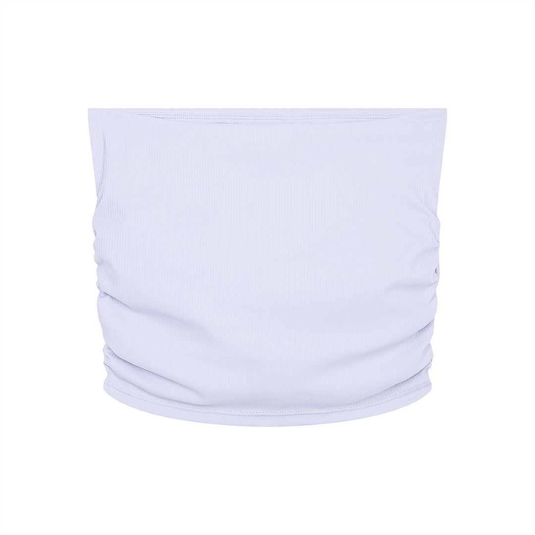 Women’s TANK TOP Ruched Cropped Yoga Tube Top