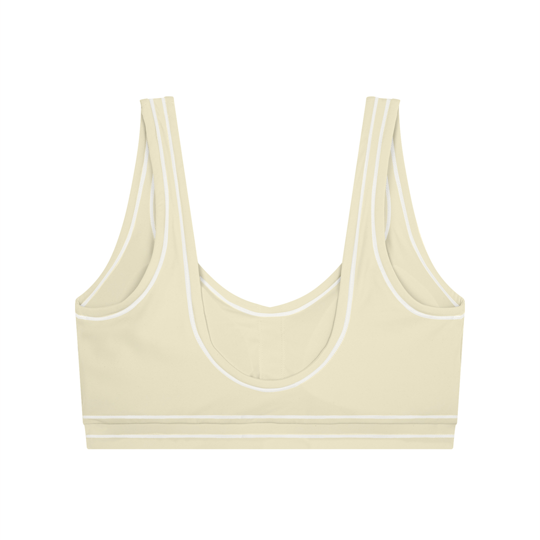 Women’s  gym wear Topstitching Yoga Sports Bra