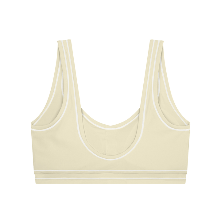 Women’s  gym wear Topstitching Yoga Sports Bra