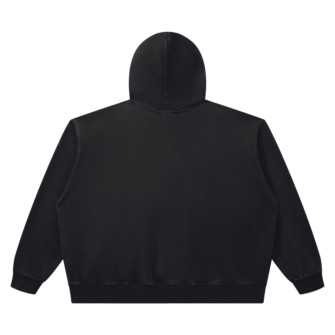 women hoddies Heavyweight Vintage Wash Boxy Hoodie