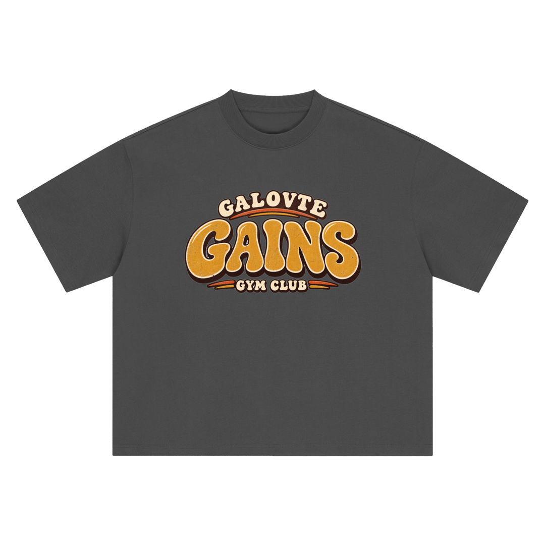 men graphics Boxy Oversized T-Shirt
