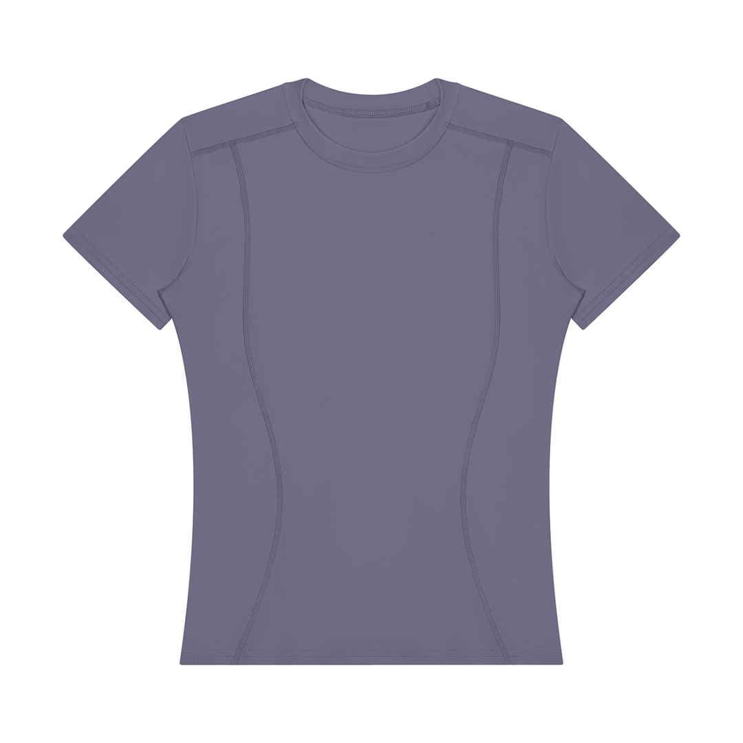 women gym wear opstitch Training T-Shirt