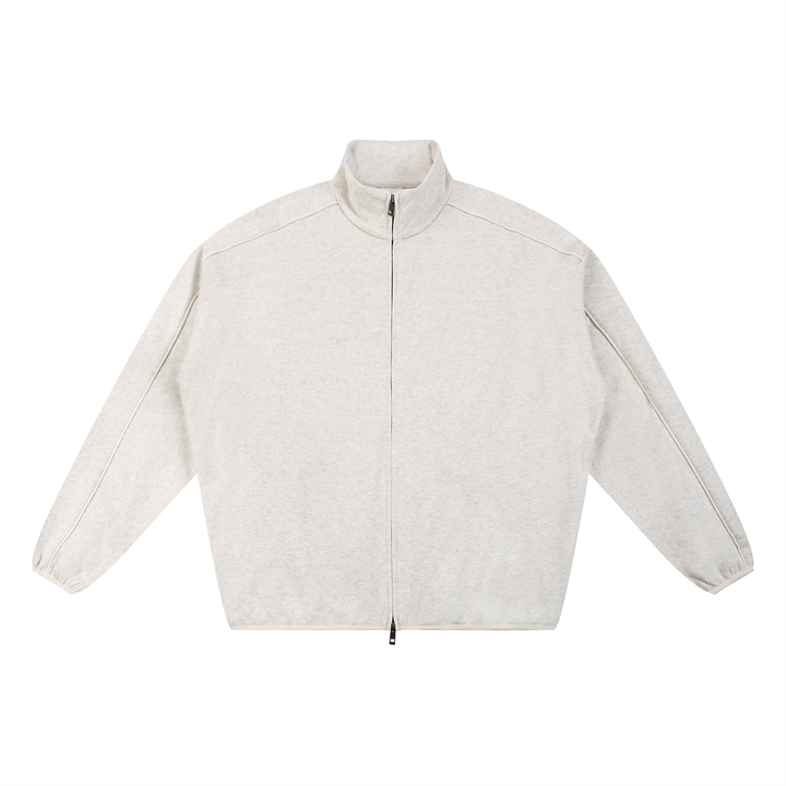 WOMEN COAT AND JACKET Essential Heavyweight Stand Collar Jacket