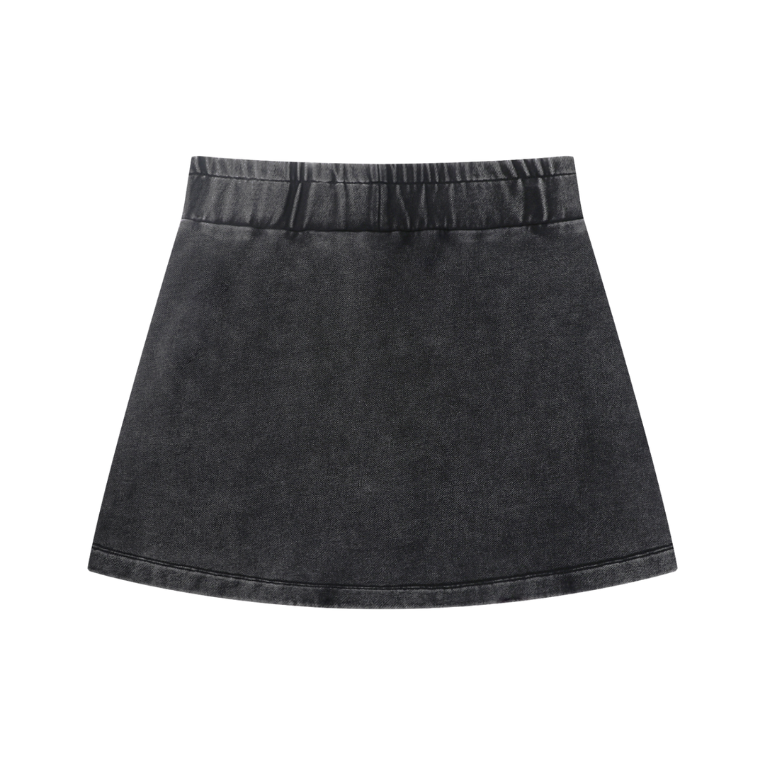 Women SKIRT  Mineral Wash Mini Skirt