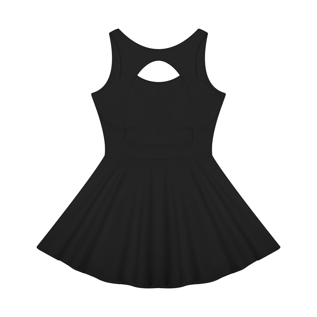 Women’s gym wear Open-Back Tennis Dress