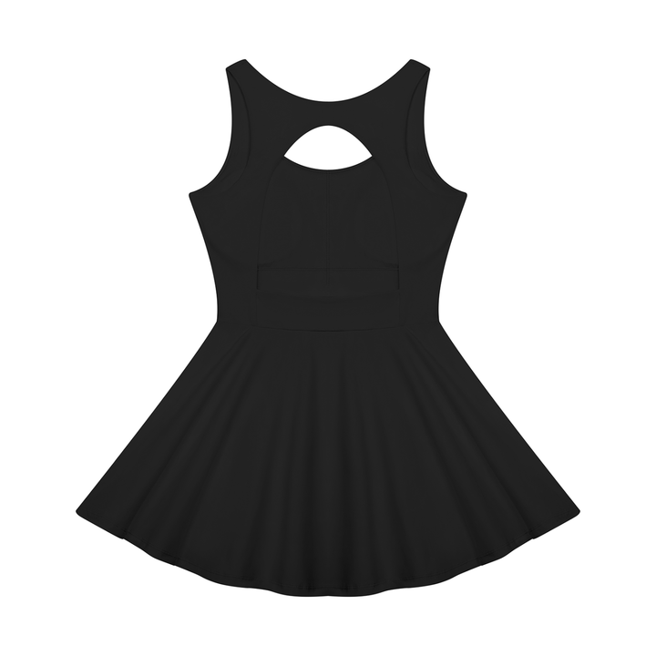 Women’s gym wear Open-Back Tennis Dress