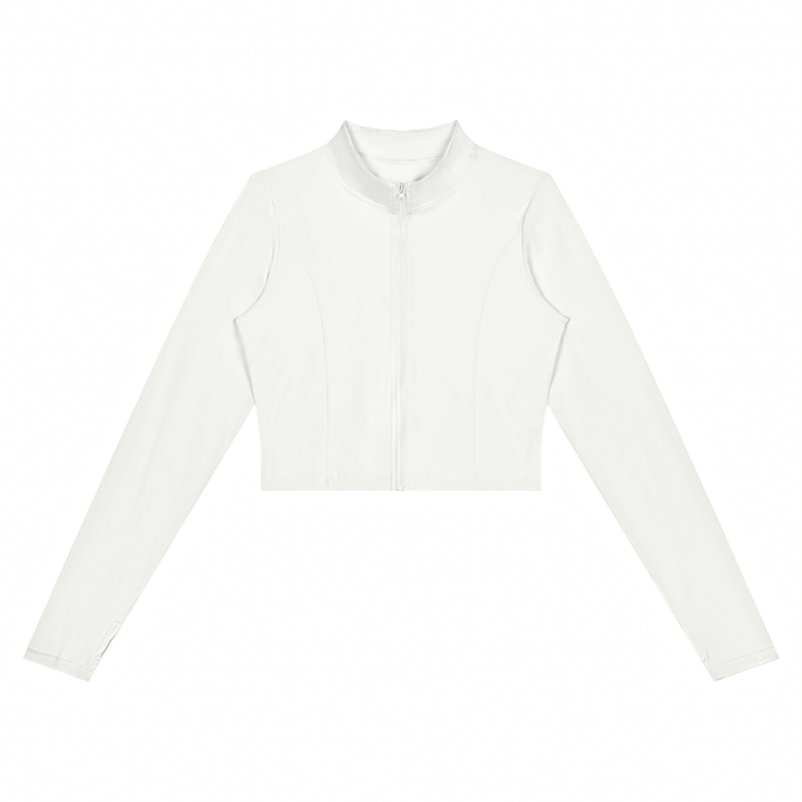 women gym wear Crop Yoga Sports Jacket