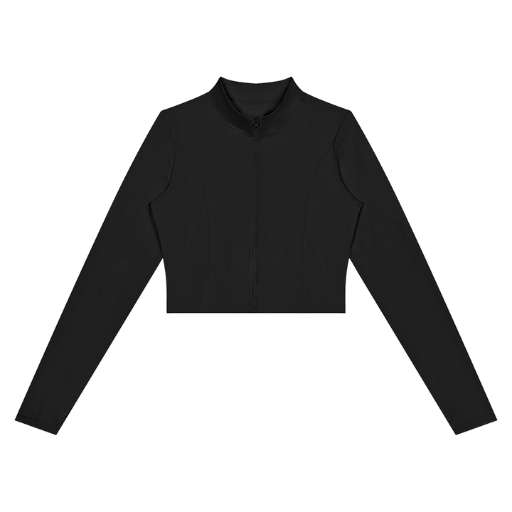 women gym wear Crop Yoga Sports Jacket