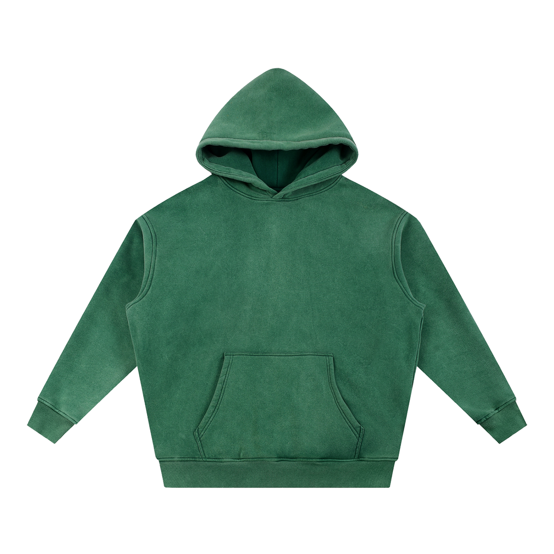 women hoddies Snow Wash Fleece Oversize Hoodie