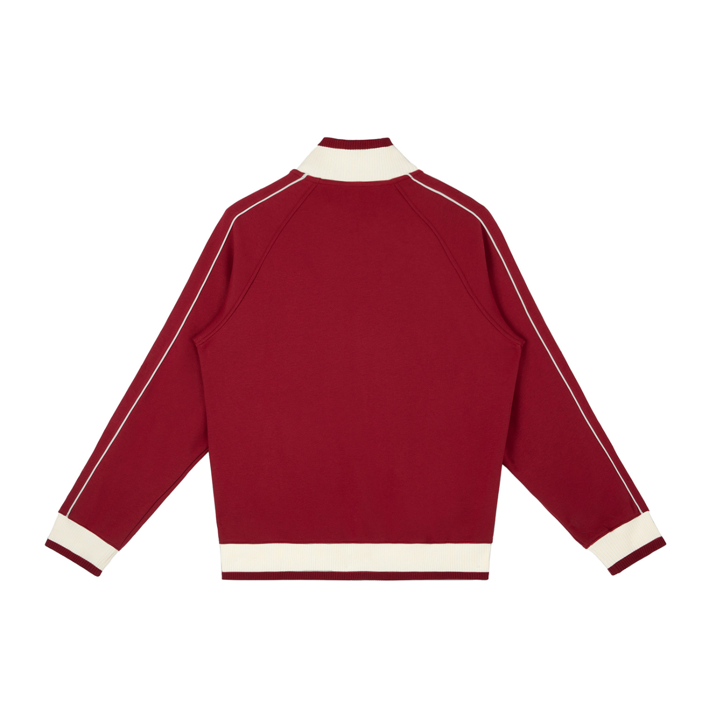 men brand Color Block Raglan Sleeve Zip Track Jacket