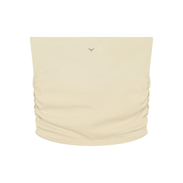 Women’s TANK TOP Ruched Cropped Yoga Tube Top