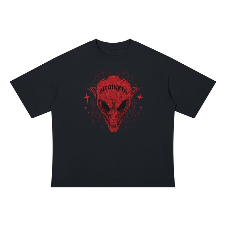men graphic Drop Shoulder Cotton T-Shirt