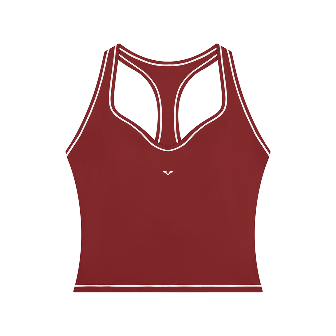 Women’s gym wear Topstitching Yoga Tank Top