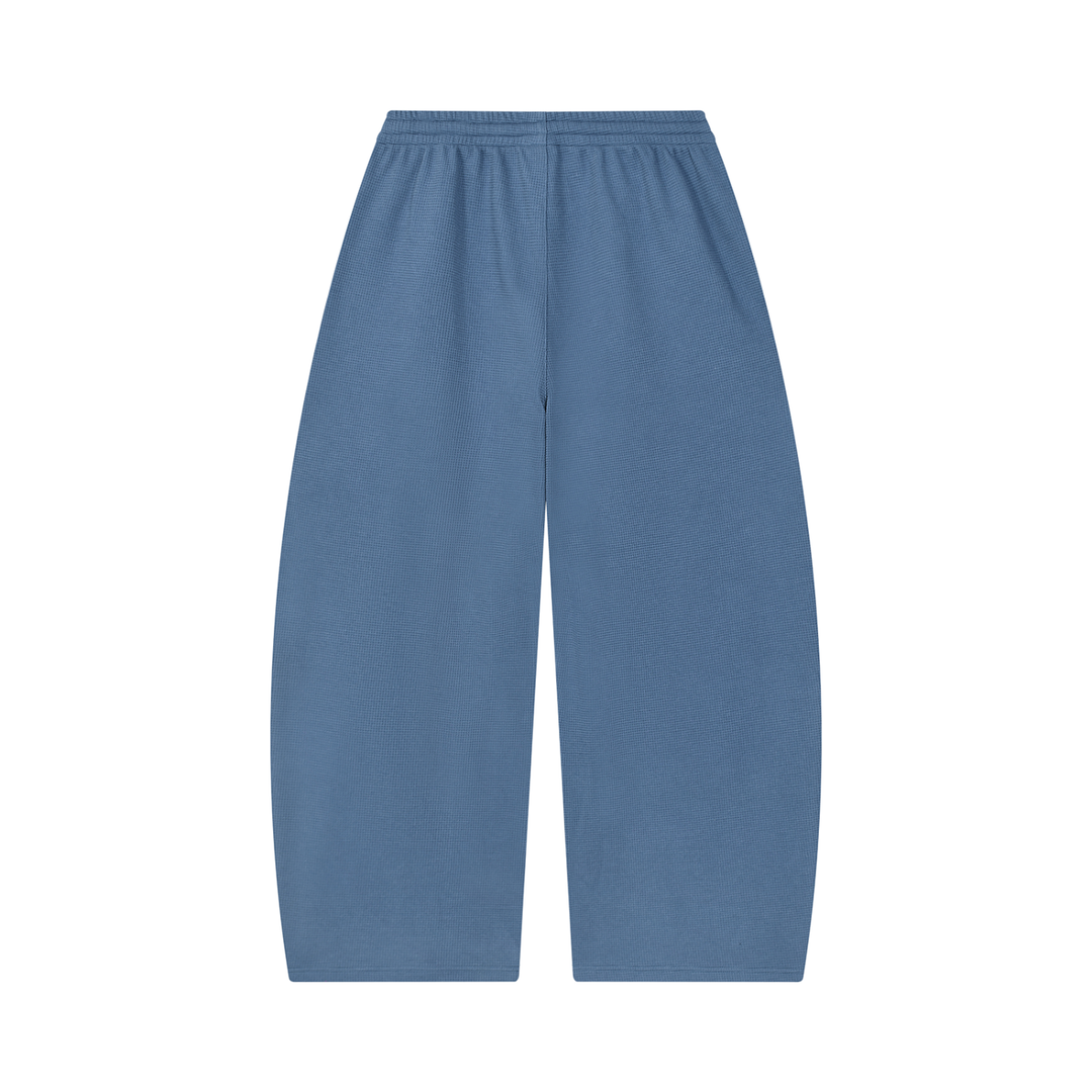 WOMEN PENT Waffle Barrel Leg Pants