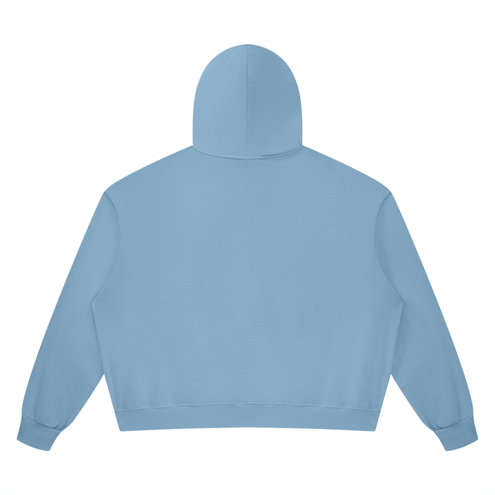 WOMEN HODDIES  Vintage Wash Boxy Full Zip Hoodie
