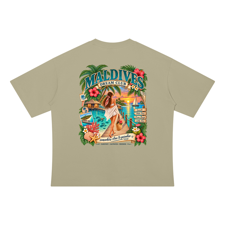 WOMEN GRAPHICS Unisex Drop Shoulder Cotton T-Shirt