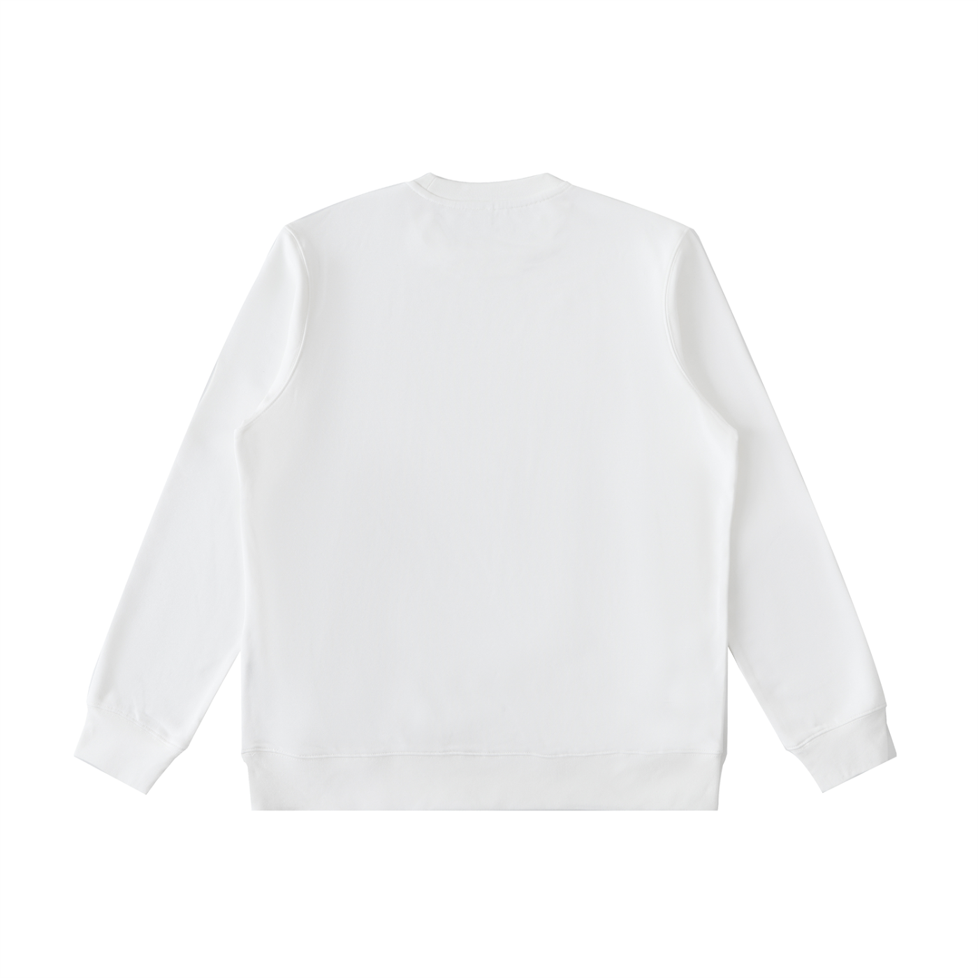 It's 5 O'Clock Everywhere I'm Retired Palm Sweatshirt in Beige, back view.