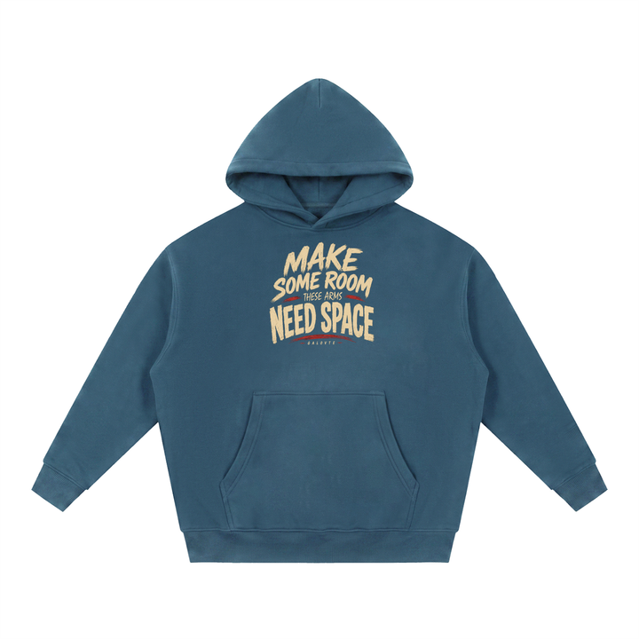 men graphics Essential Oversized Boxy Fit Fleece Hoodie