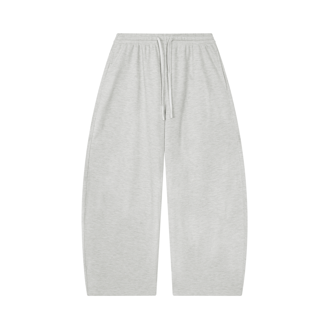 WOMEN PENT Waffle Barrel Leg Pants