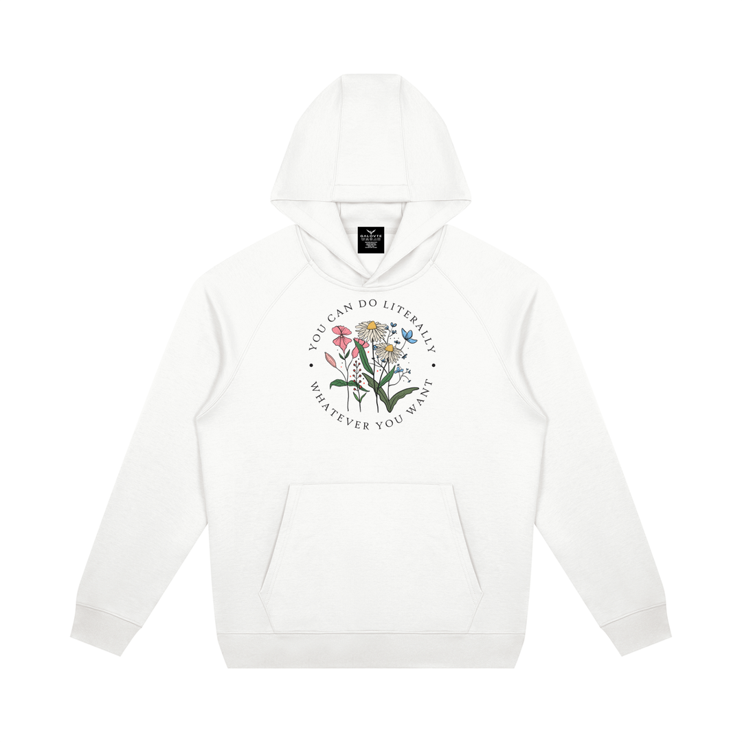 WOMEN GRAPHIC Unisex Oversized Raglan Pullover Hoodie