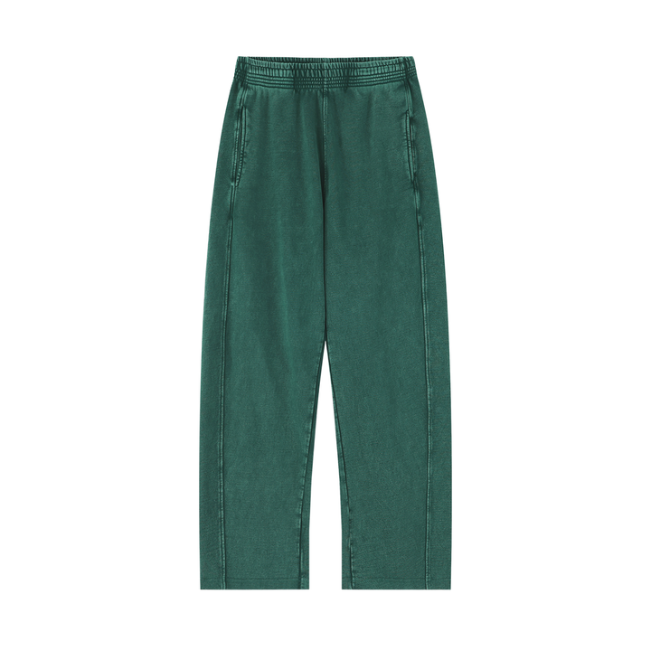 men pent Mineral Wash Straight Sweatpants