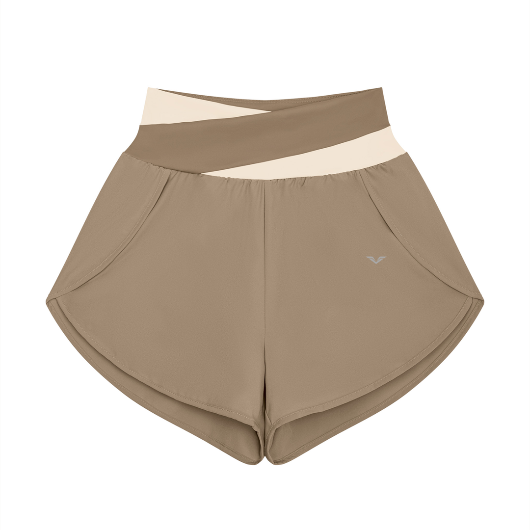 Women’s  gym wear Yoga Panelled Shorts