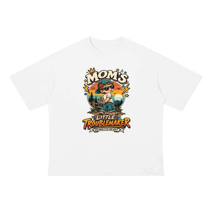 mom lover   Drop Shoulder Cotton T-Shirt