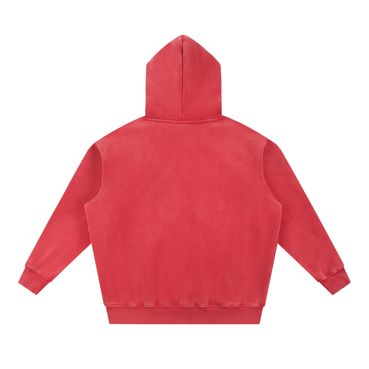 women hoddies Snow Wash Fleece Oversize Hoodie