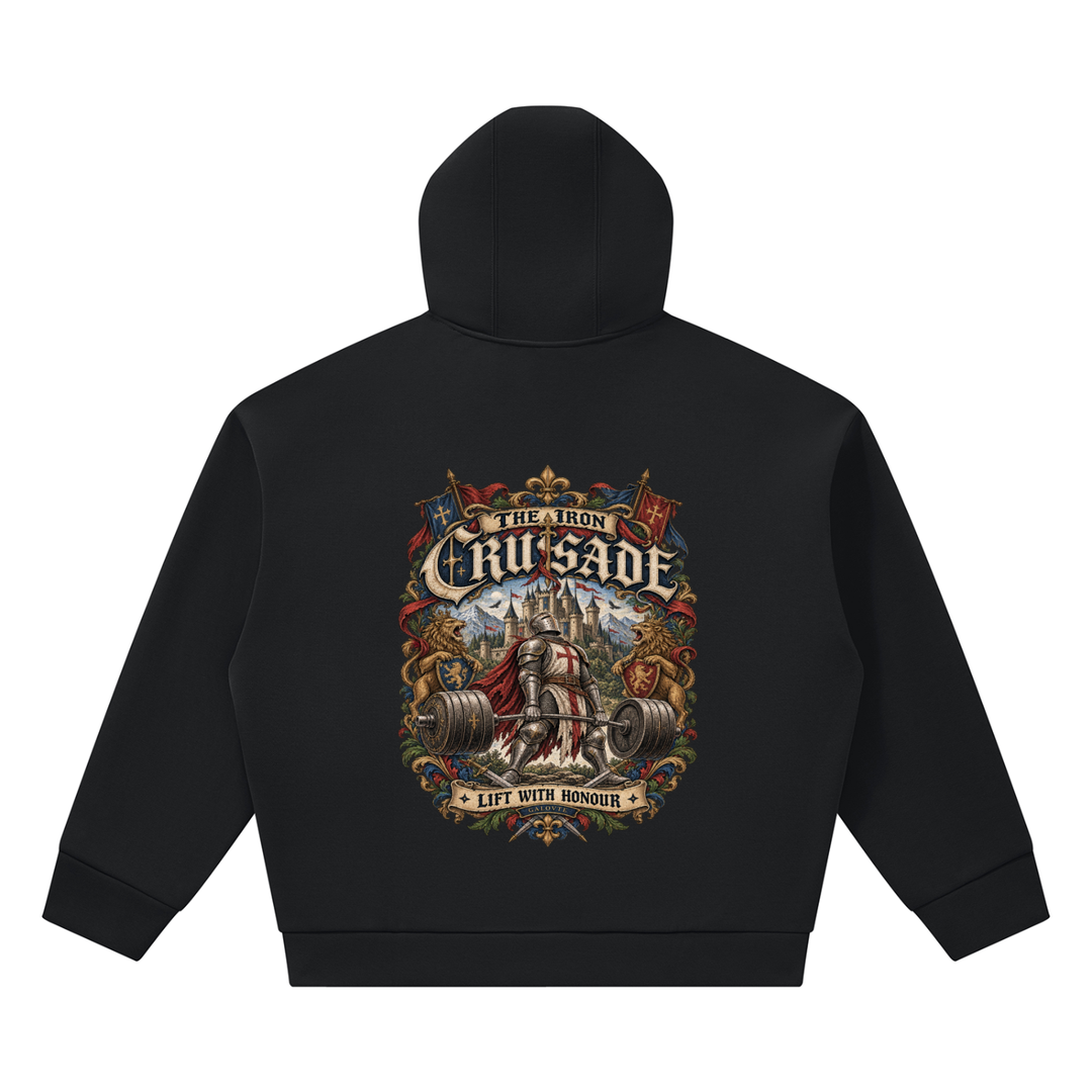 MEN. GYM Unisex Heavyweight Fleece Boxy Hoodie