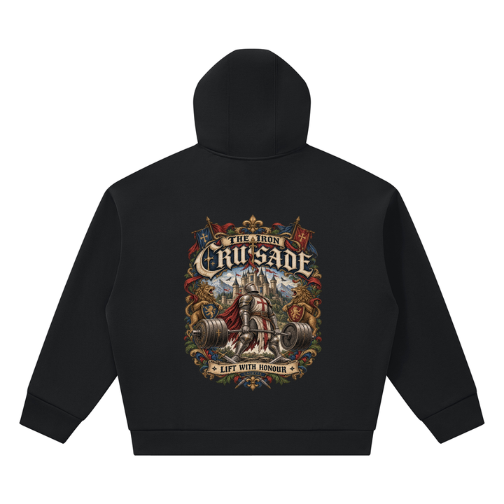 MEN. GYM Unisex Heavyweight Fleece Boxy Hoodie
