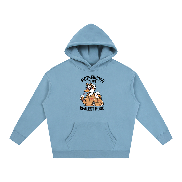 Motherhood Is The Realest Hood Goose Hoodie