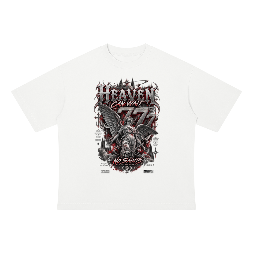 men graphic Unisex Drop Shoulder Cotton T-Shirt
