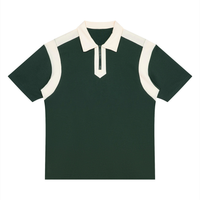 Blackish Green with Apricot