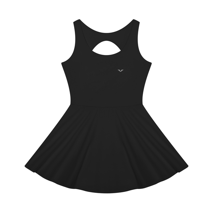 Women’s gym wear Open-Back Tennis Dress