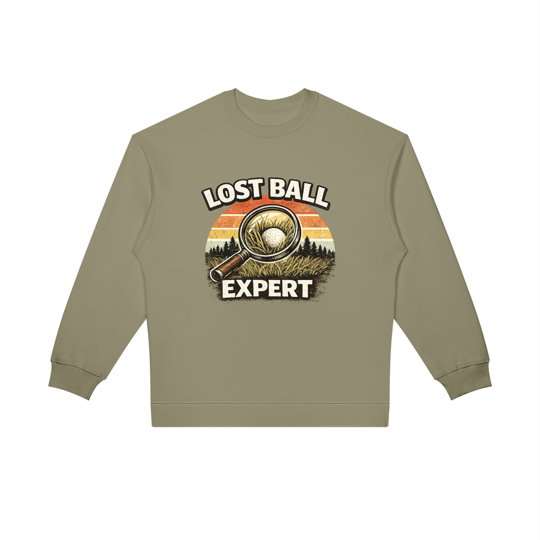 GOLF LOVER Unisex Oversized Crewneck Sweatshirt