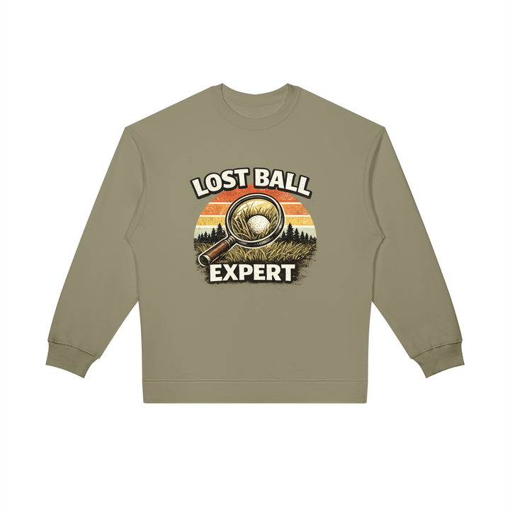 GOLF LOVER Unisex Oversized Crewneck Sweatshirt