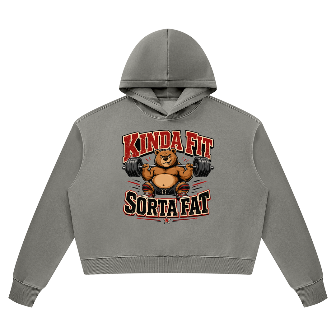 Women  GRAPHIC Vintage Wash Heavyweight Hoodie