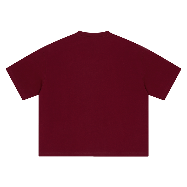men graphics Boxy Oversized T-Shirt