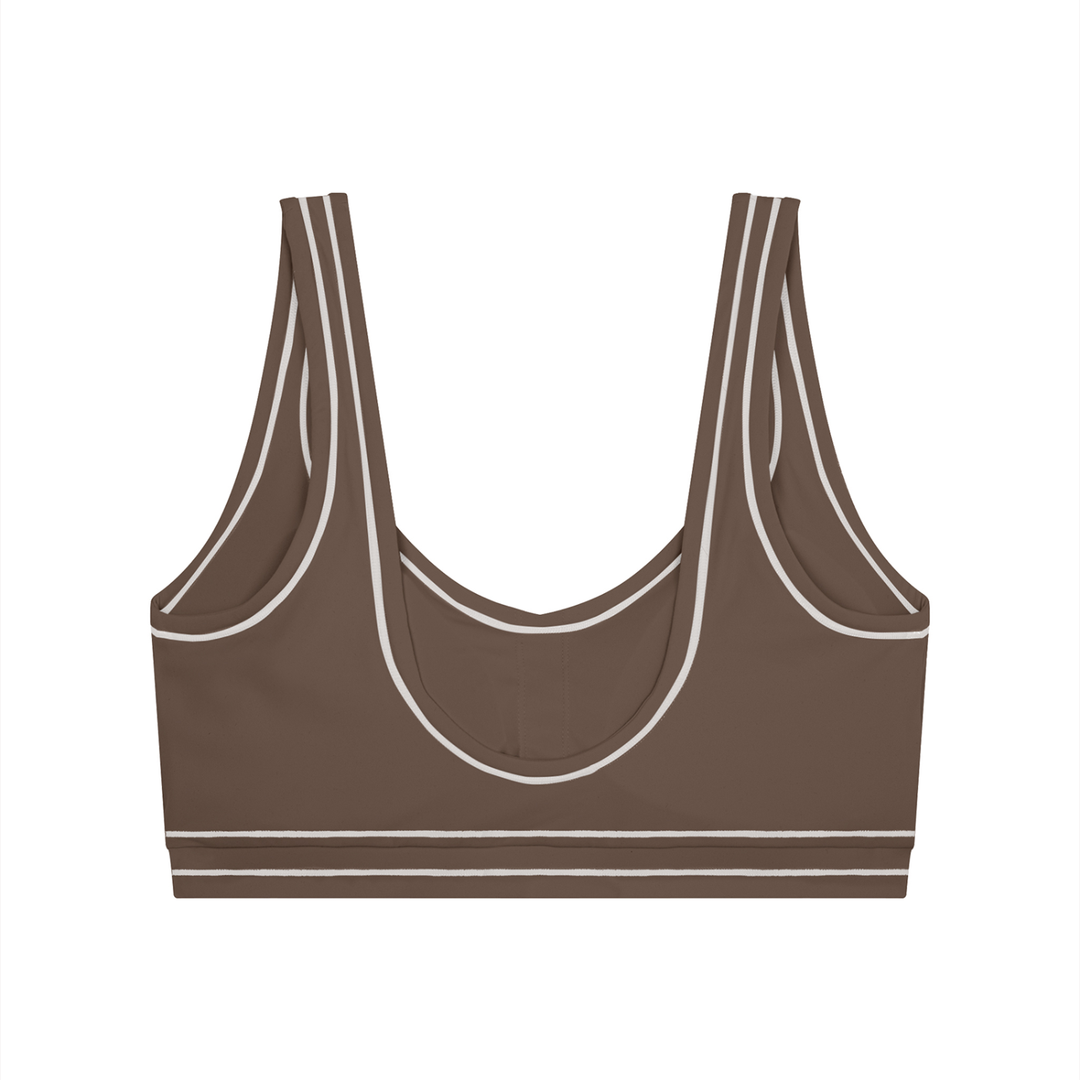 Women’s  gym wear Topstitching Yoga Sports Bra