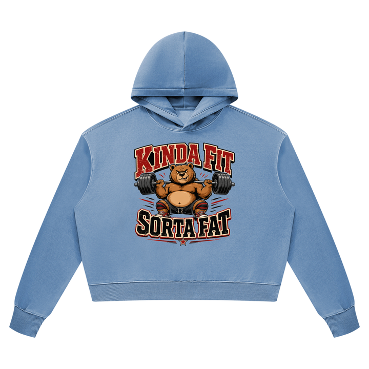 Women  GRAPHIC Vintage Wash Heavyweight Hoodie