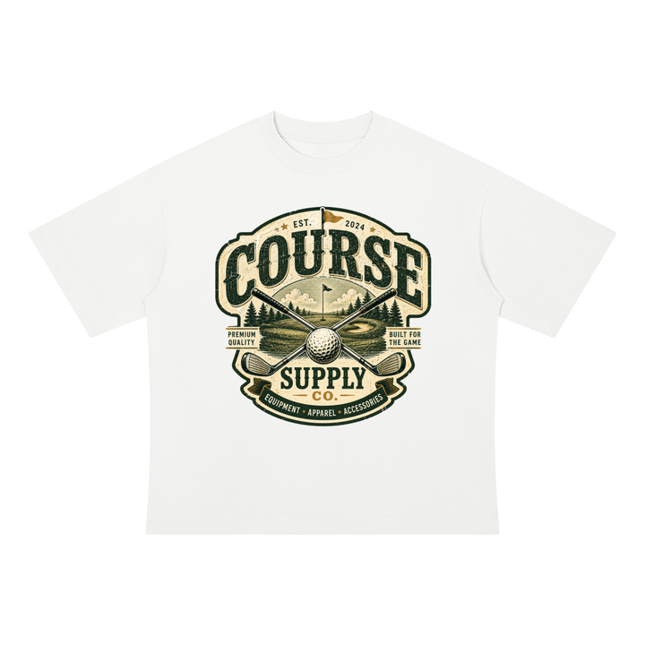 GOLF LOVER Drop Shoulder Cotton T-Shirt