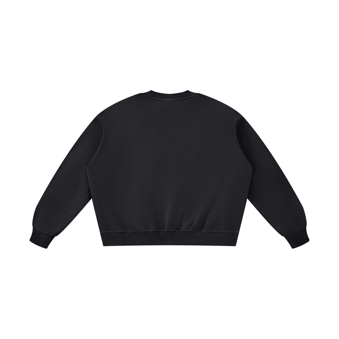 DAD LOVER UNISEX  Boxy Vintage Washed Sweatshirt