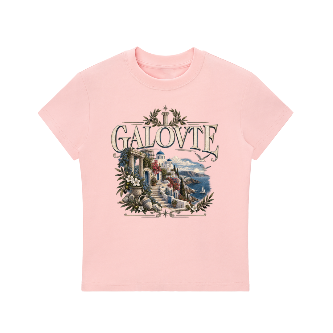 WOMEN GRAPHIC Essential Bodycon Crewneck T-Shirt
