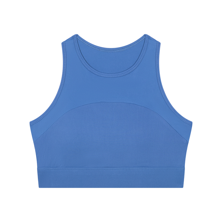 Women gym wear  Paneled Crop Yoga Tank Top
