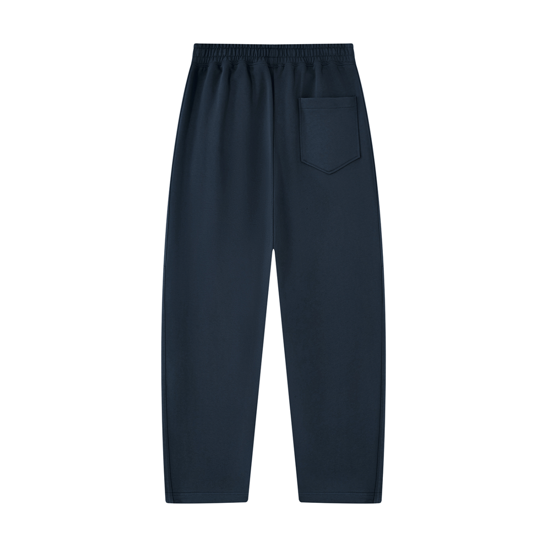 men brand Tapered Straight Hem Sweatpants