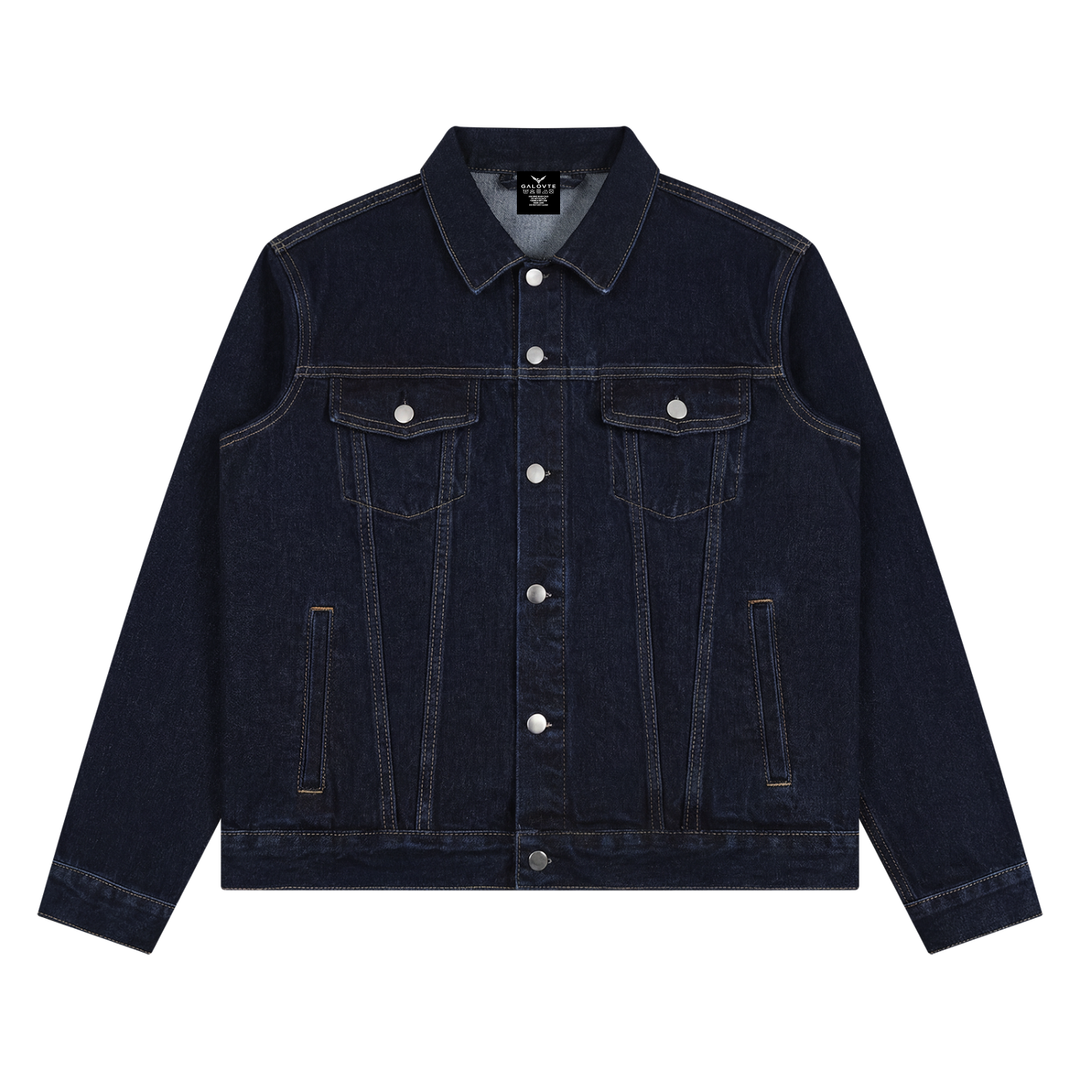 MEN jacket coat Unisex Vintage Wash Denim Jacket