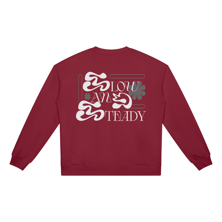 men graphic Heavyweight Crewneck Sweatshirt